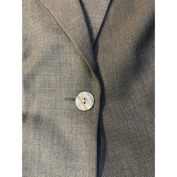 Vintage Dressbarn Jacket Womens L Used Green Unlined - Picture 6 of 12